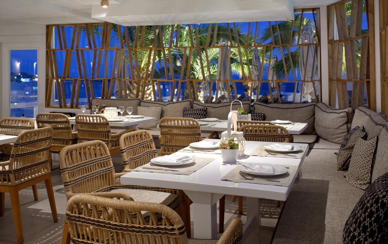 Petinos Beach Hotel Platys Gialos  Exteriör bild