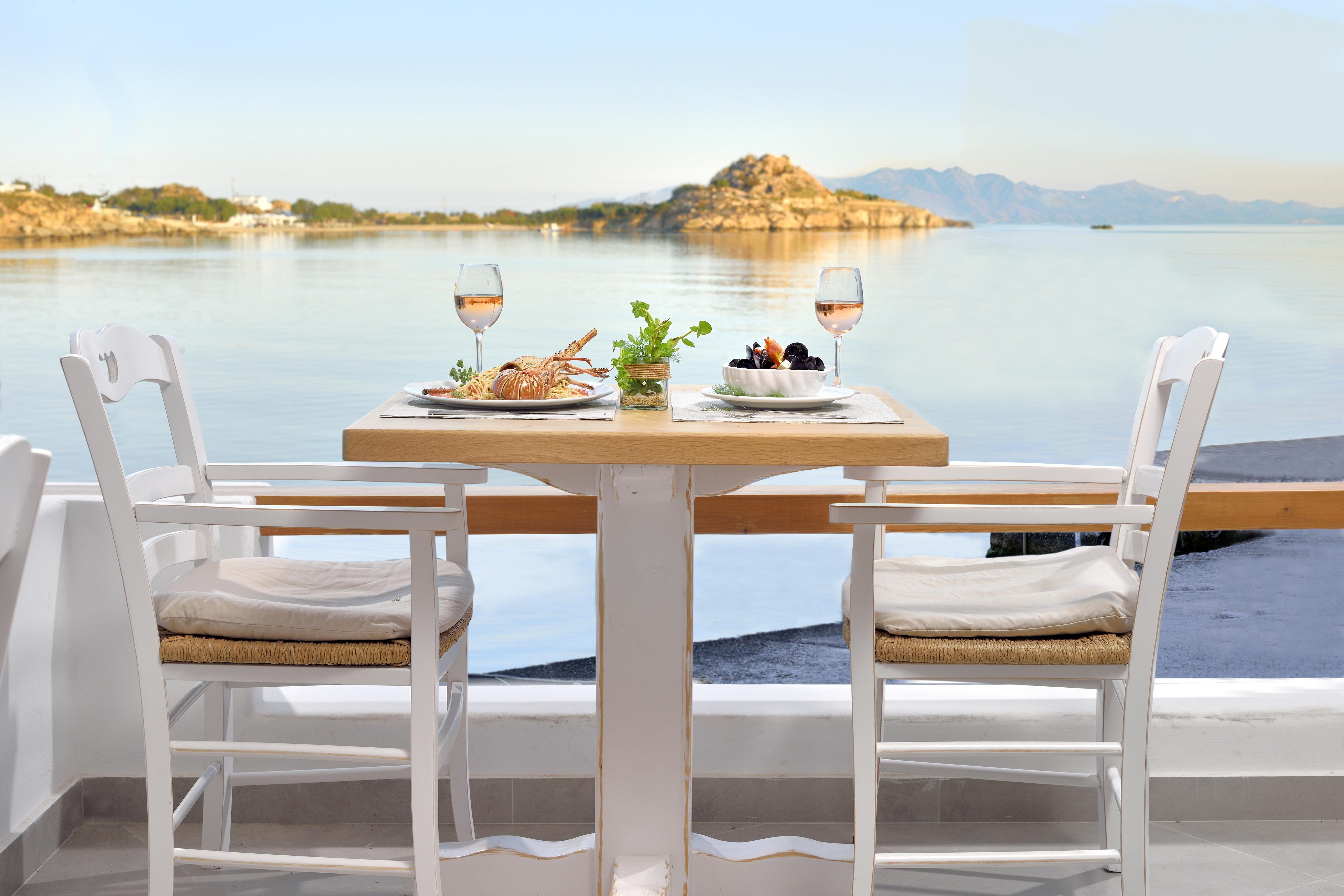Petinos Beach Hotel Platys Gialos  Exteriör bild