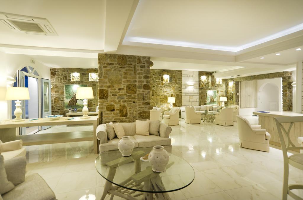 Petinos Beach Hotel Platys Gialos  Exteriör bild
